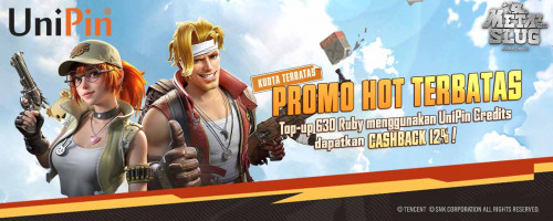 Promo Hot Terbatas Metal Slug!